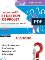 Project Management Toumodi 9 Mars 2019