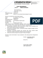 Muliyani - Surat Rekomendasi Pimpinan PT Untuk DPL KM 6