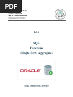 Lab - 4 - Retrieving Data From Multiple Tables