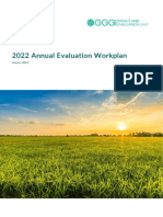 2022 Annual Evaluation Workplan Final