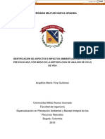 Universidad Militar Nueva Granda: Angélica María Yory Gutiérrez