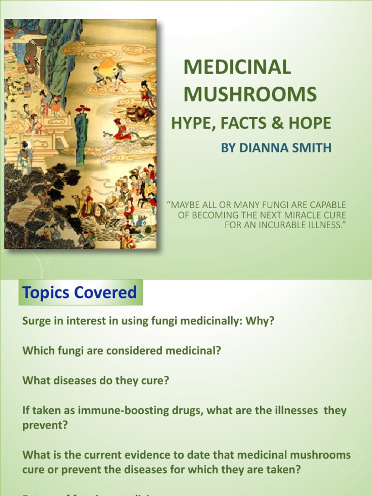 Medicinal Mushroom PDF Antimicrobial Resistance Cancer