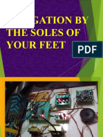 NAVIGATION BY THE SOLES OF YOUR FEET PPT Presentation