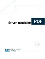 DataMetrics Server Installation Guide