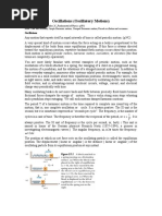 Physics Oscillations