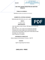 Grupo 3 - Gestion Integral de Residuos Solidos Municipalidad de Luya