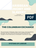 Caribbean Economy and Slavery - Caribbean History