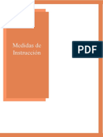 Medidas de Instruccion