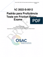 OSAC 2022-S-0012 Standard For Proficiency Testing in Friction Ridge Examination - OPEN COMMENT - STRP Version