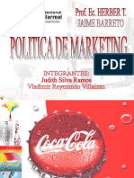 Politicas de Marketing Coca Cola
