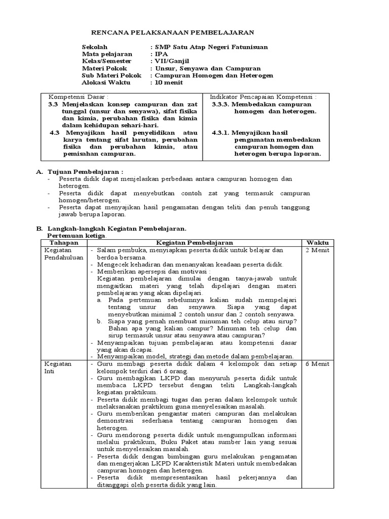Campuran homogen dan heterogen pdf