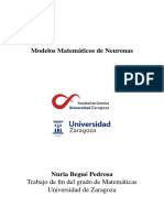 Modelos Matemáticos de Neuronas