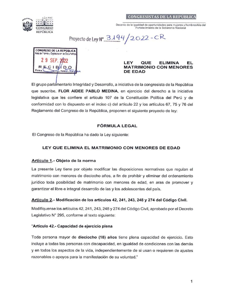 Matrimonio infantil: cifras de terror