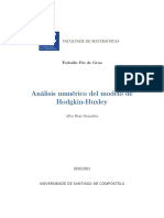 Rois - González - Alba - Analisis Numerico Del Modelo de H-H