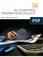 Internal Control Transition Policy