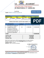 Facture Proforma Socotrac Sécurité CQP-APR Blindex-Academy