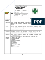 Melakukan Pemantauan Persalinan Dengan Partograf