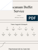 Perencanaan Buffet Service (Kelompok 2) - Kuliner 5-1