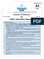 NEET Manipur Answer Key 2023