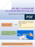 GESTION DE CALIDAD DE LA ATENCIÓN EN SALUD