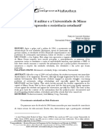 O Golpe Civil Militar e A Universidade de Minas Gerais: Repressão e Resistência Estudantil1