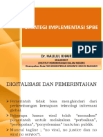 Strategi Implementasi Spbe