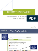 Export Material Data To DIGIMAT