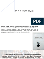 Comte e A Física Social