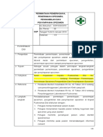 (NO. 02) 8.1.2.1. SOP. PERMINTAAN PEMERIKSAAN, PENERIMAAN SPESIMEN, PENGAMBILAN DAN PENYIMPANAN SPESIMEN Edit