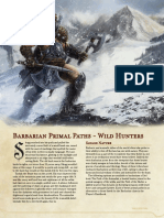 Barbarian Primal Paths - Wild Hunters v1.0