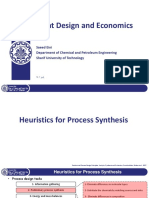 03 Plant Design and Economics Heuristics R02