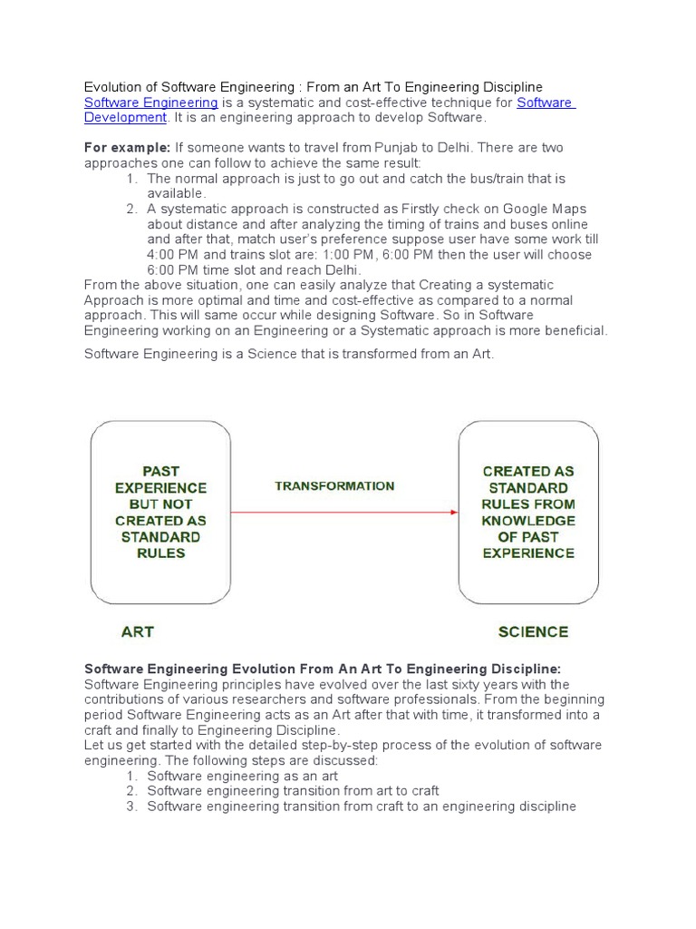Evolution of Software Engineering - Unit1 | PDF | Computer Program