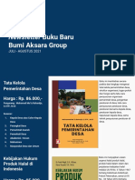 Newsletter Buku Baru Juli-Agustus 2021