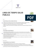 LINEA DE TIEMPO SALUD PUBLICA Timeline - Timetoast Timelines