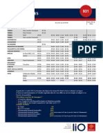 Fiches Horaires 931