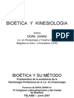 Bioética y Kinesiologia