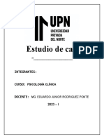 Estructura Del Informe Psicológico Final