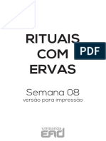 Rituais COM Ervas: Semana 08