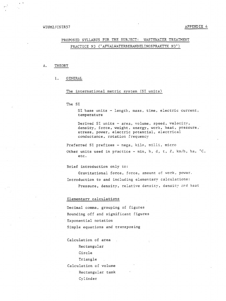 Wastewater Treatment Practice N3 PDF