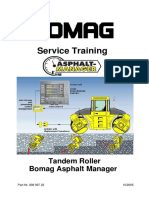 Service Training: Bomag Asphalt Manager Tandem Roller