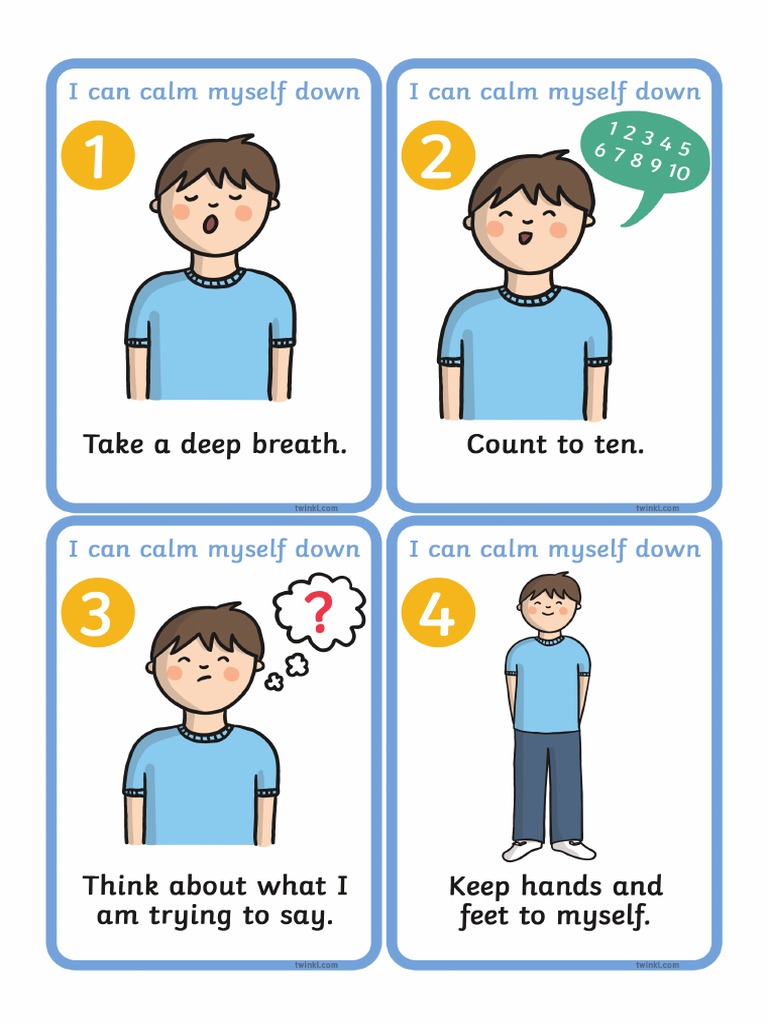 Calm Myself Down Meaning