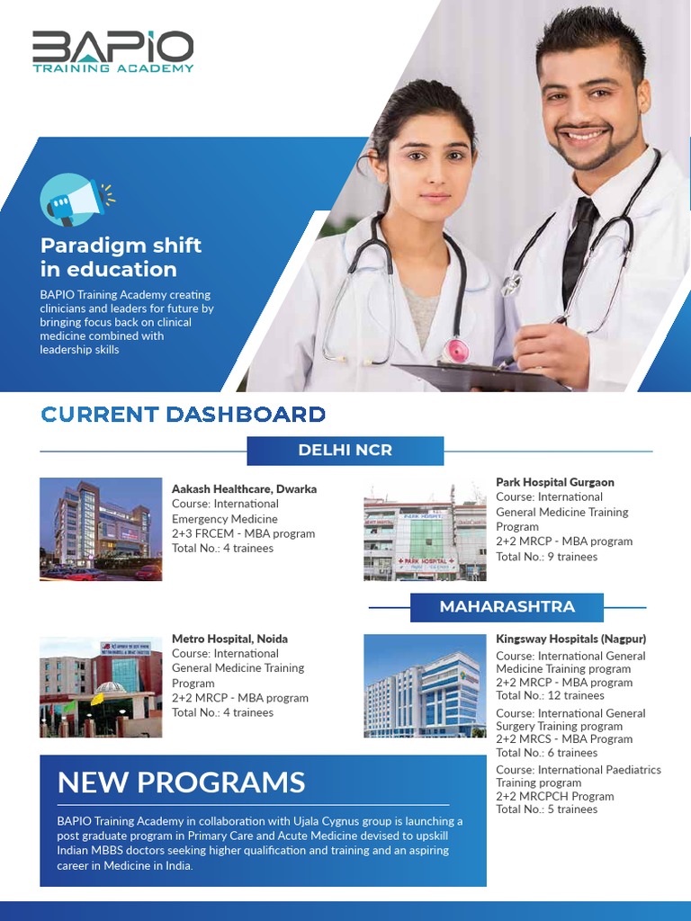 BAPIO_Leaflet_110222 copy | PDF | Medicine | Hospital