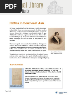 Raffles in Southeast Asia - Resource Guide