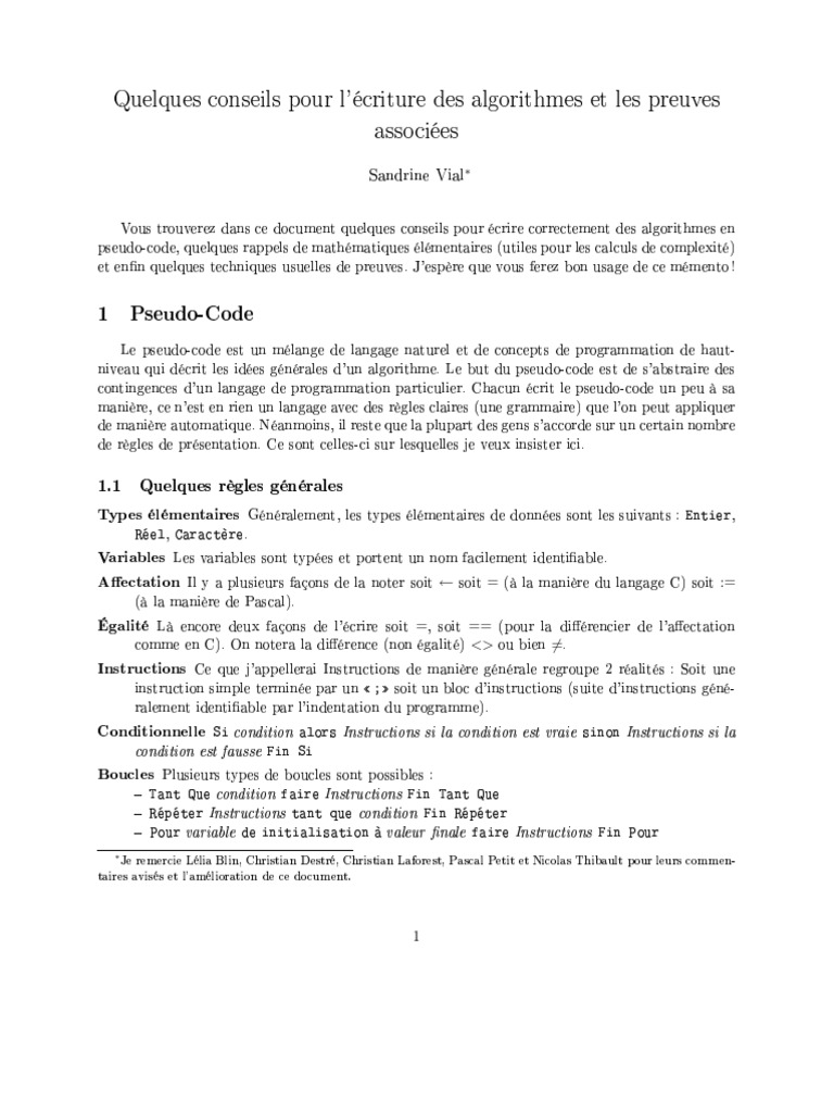 Conseils Pdf