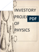 Investory Project OF Physics