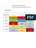 Sekolah Rendah Agama SG Choh: Tahun 4 2.30 - 4.00