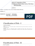 Types, Classification and Composition of Fish Preparation Protocol of Indegenous Fish Products