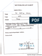 Surat Keterangan Dokter