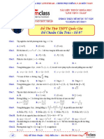 7. Đề Chuẩn Cấu Trúc Số 07 - Đề Thi