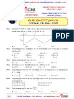 3. Đề Chuẩn Cấu Trúc Số 03 - Đề Thi